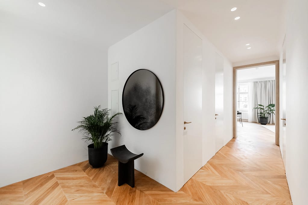 Herrschaftliche Altbauwohnung in erstklassiger Lage an der Leipziger Thomaskirche 11 Architektur - Immobilie - Flur