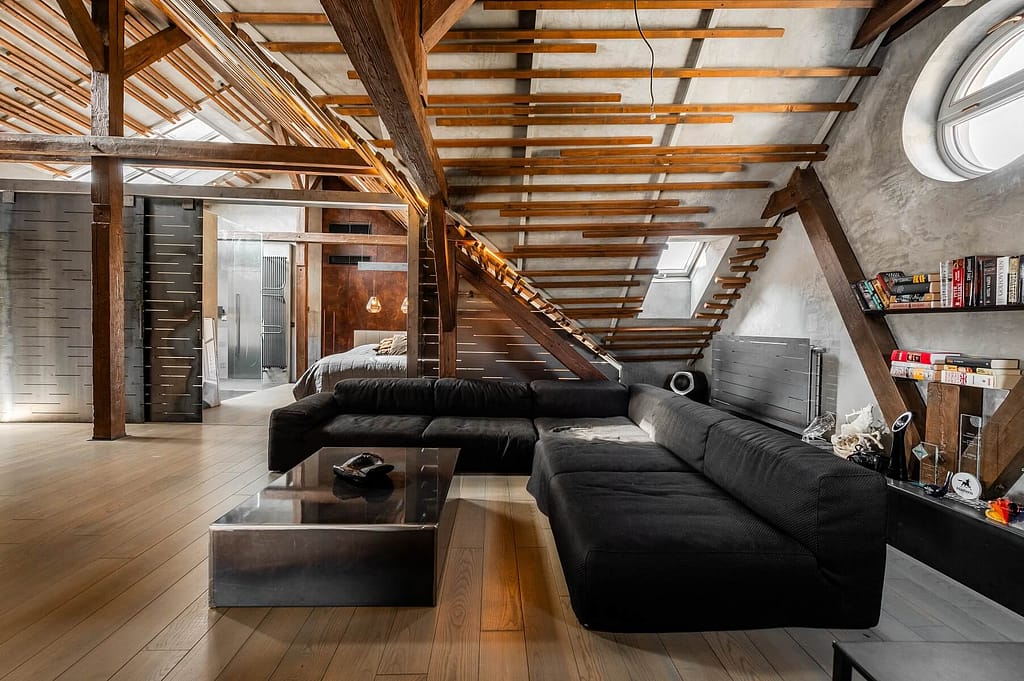 Ruhige 3 Zimmer-Wohnung im Leipziger Musikviertel 3 Architektur - Immobilie - Wohnbereich 5