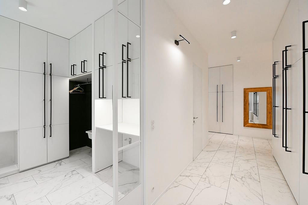 Moderne Maisonettewohnung im Loftstil in Leipzig-Südvorstadt 15 Architektur - Immobilie - Ankleidezimmer 2