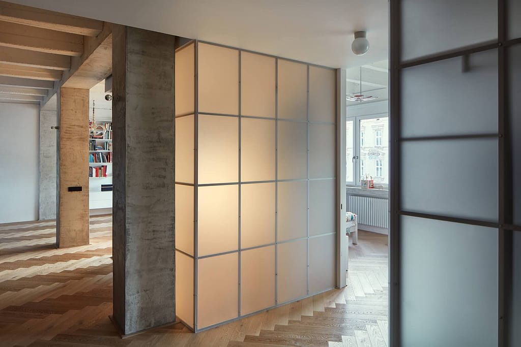 4-Zimmer-Design-Wohnung im Leipziger Waldstraßenviertel 13 Architektur - Immobilie - Blick in den Wohnbereich