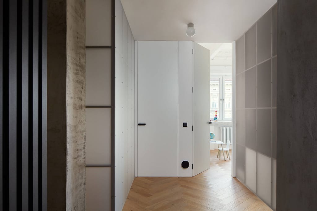 4-Zimmer-Design-Wohnung im Leipziger Waldstraßenviertel 14 Architektur - Immobilie - Flur 3