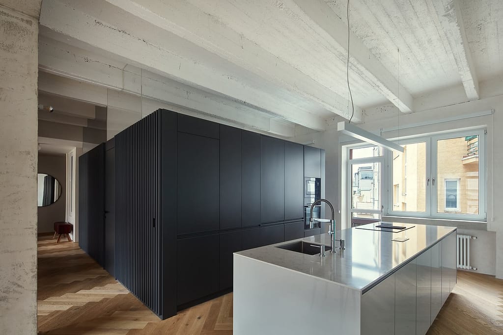 4-Zimmer-Design-Wohnung im Leipziger Waldstraßenviertel 3 Architektur - Immobilie - Kueche 5