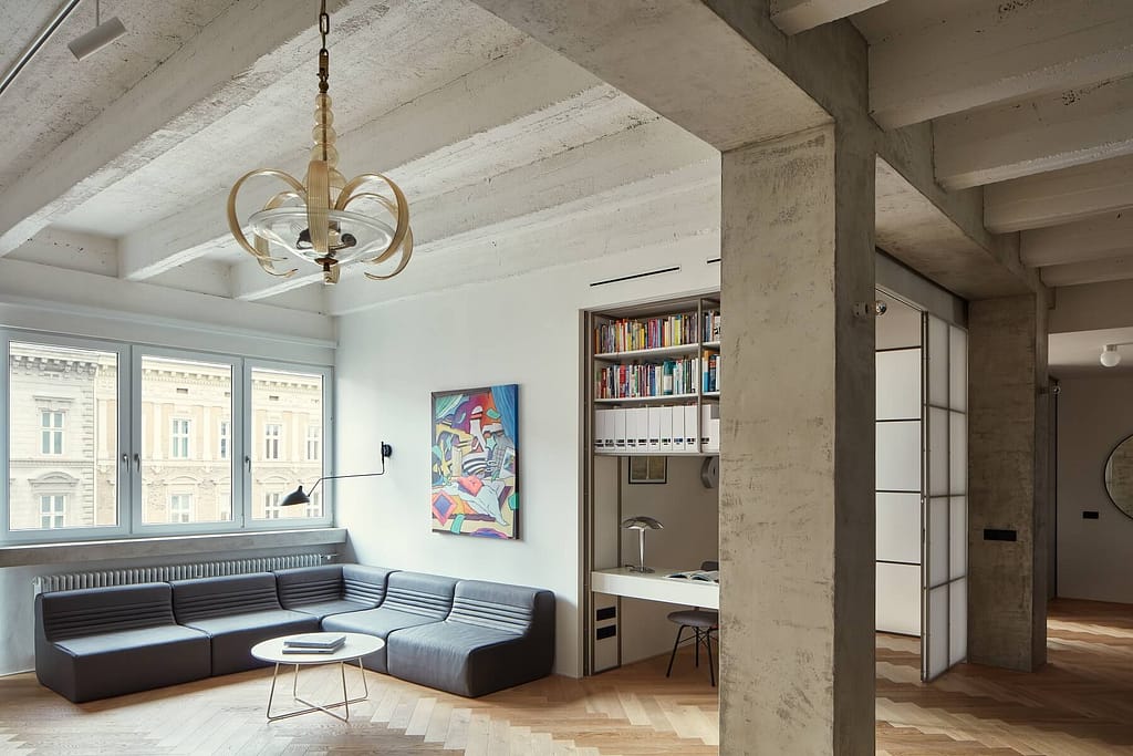 4-Zimmer-Design-Wohnung im Leipziger Waldstraßenviertel 6 Architektur - Immobilie - Wohnbereich 4