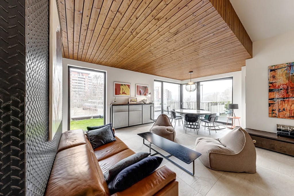 Stilvolle Maisonette-Wohnung mit luxuriöser Ausstattung neben dem Berliner Tiergarten 3 Architektur - Immobilie - Wohnbereich