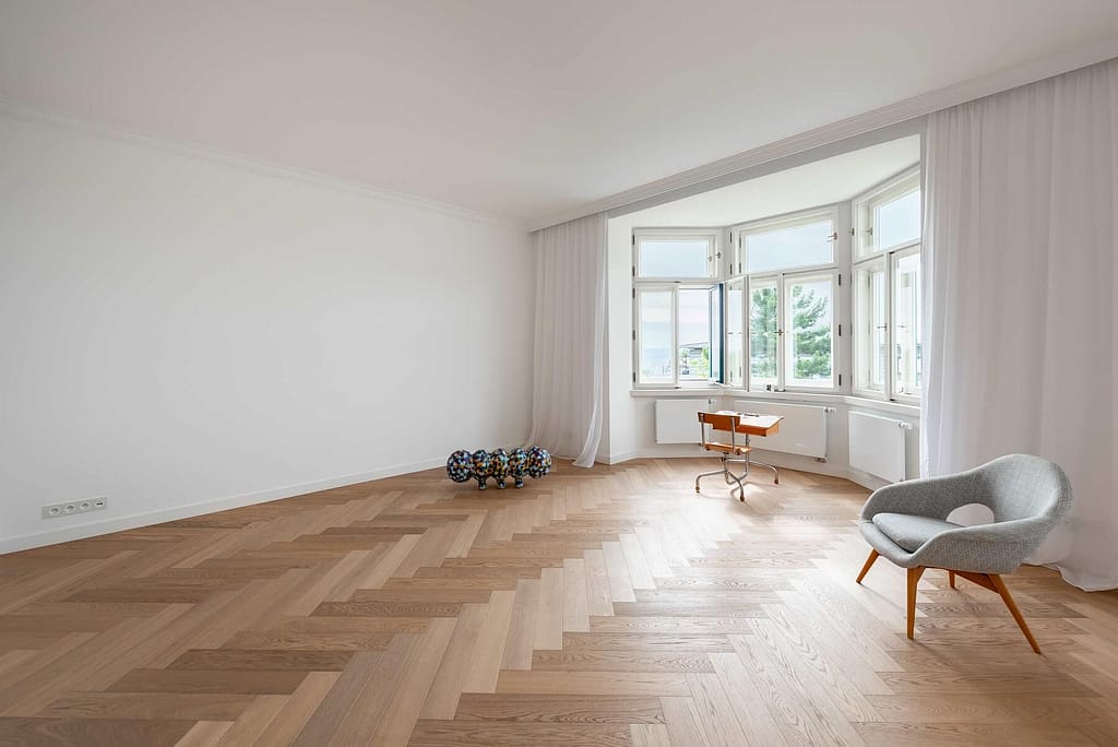 Exklusive und großzügige Maisonette-Wohnung in der Leipziger Südvorstadt 13 Architektur - Immobilie - Schlafzimmer 2 3