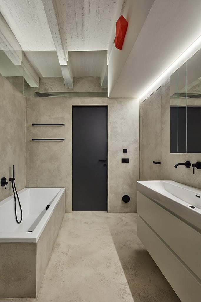 4-Zimmer-Design-Wohnung im Leipziger Waldstraßenviertel 10 Architektur - Immobilie - Badezimmer 5